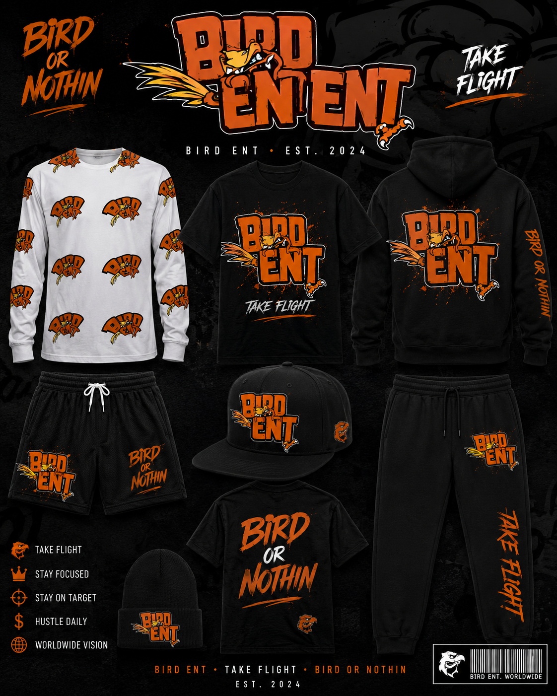 Bird ent merch x sensei